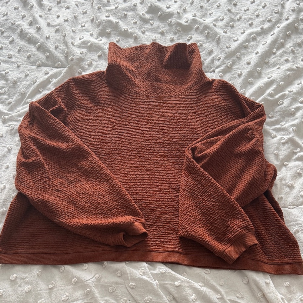 Cozy Lululemon Rust Sweater